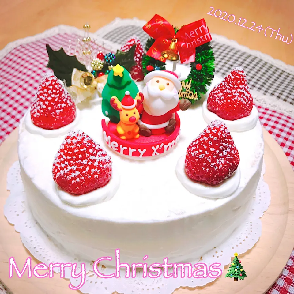 Merry Christmas🎄　我が家のクリスマスケーキ❤️|*seiko*さん