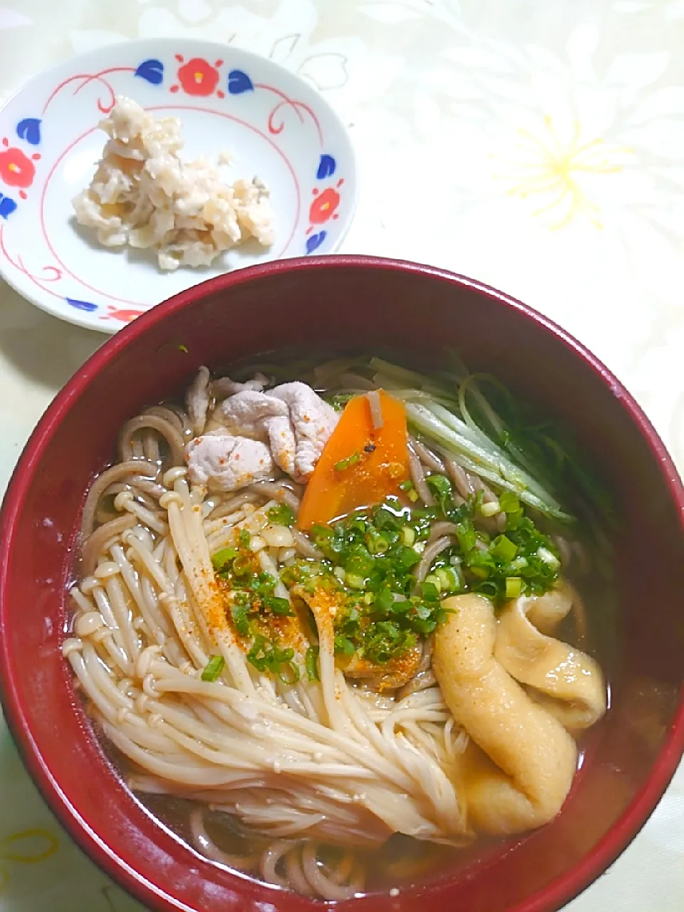 Snapdishの料理写真:お腹が空かないから
適当なお蕎麦|🍒ふみりん🍒さん