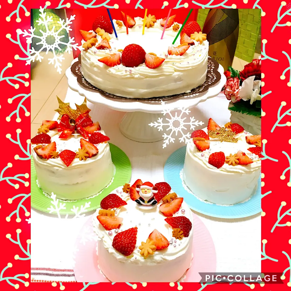 2020Xmas  cakes 🎂 🎄🎁🎀|Miyukiさん