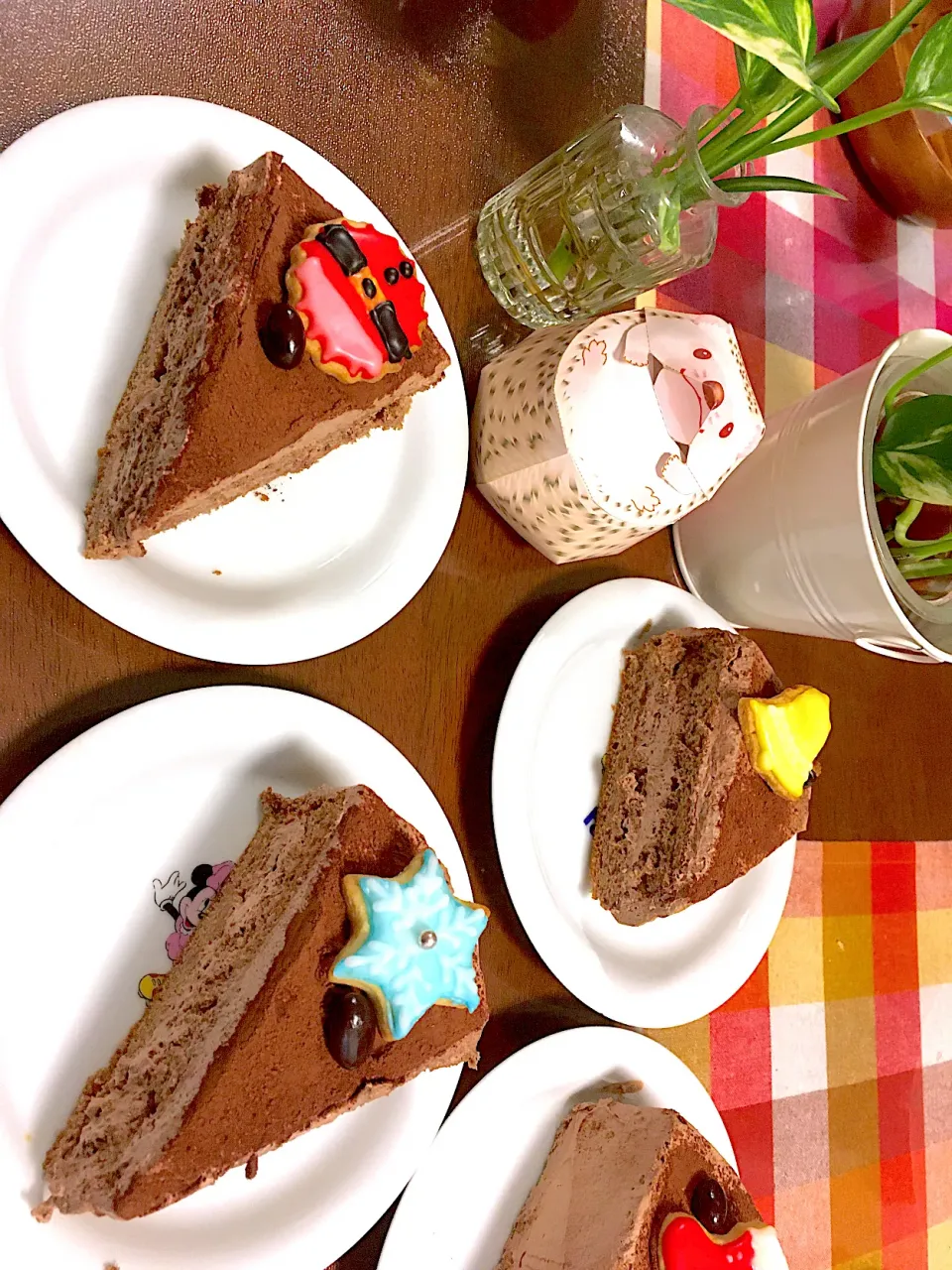 クリスマスチョコレートケーキ|るるうささん