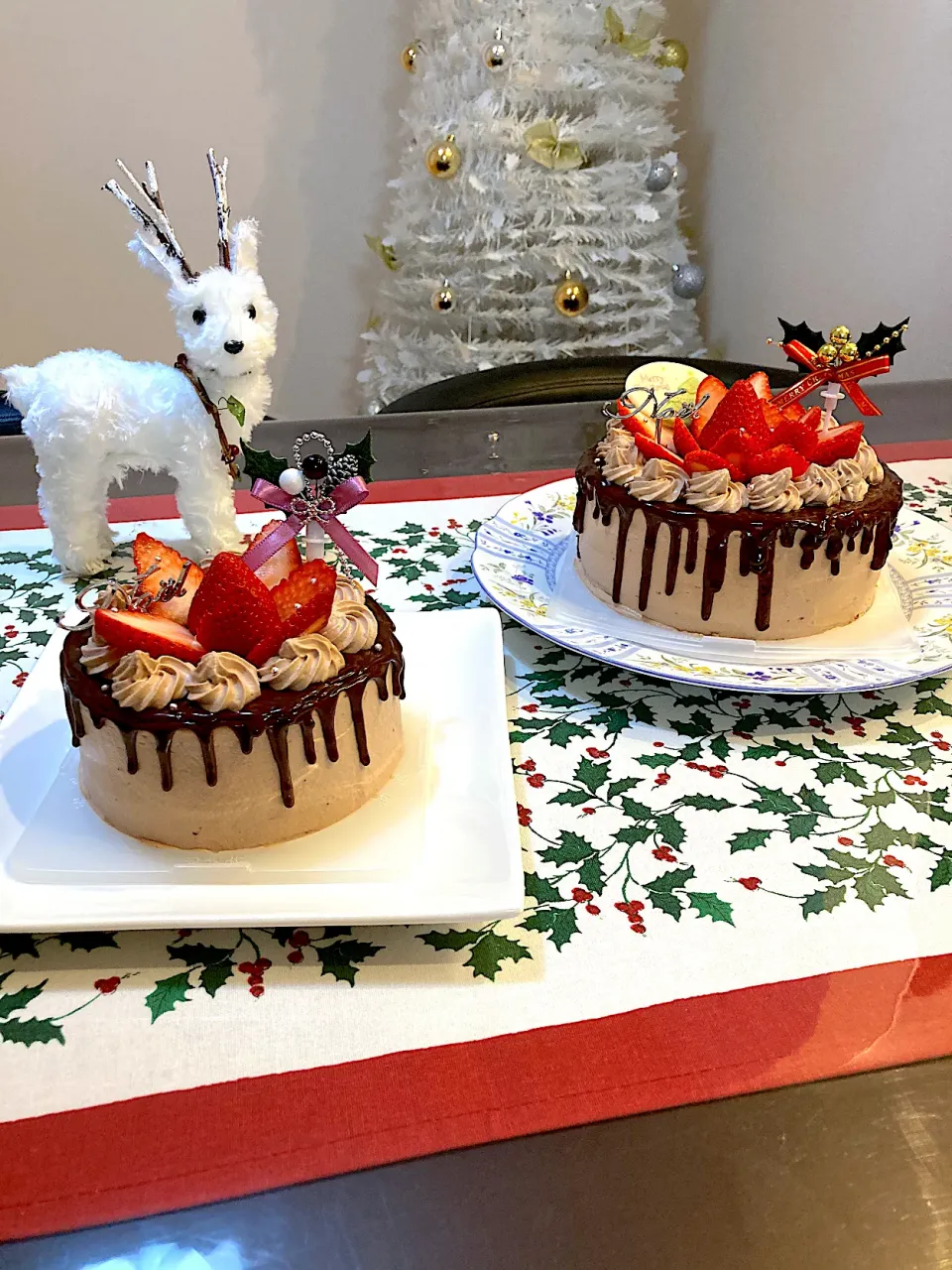 Snapdishの料理写真:クリスマスケーキ♡|お豆さん