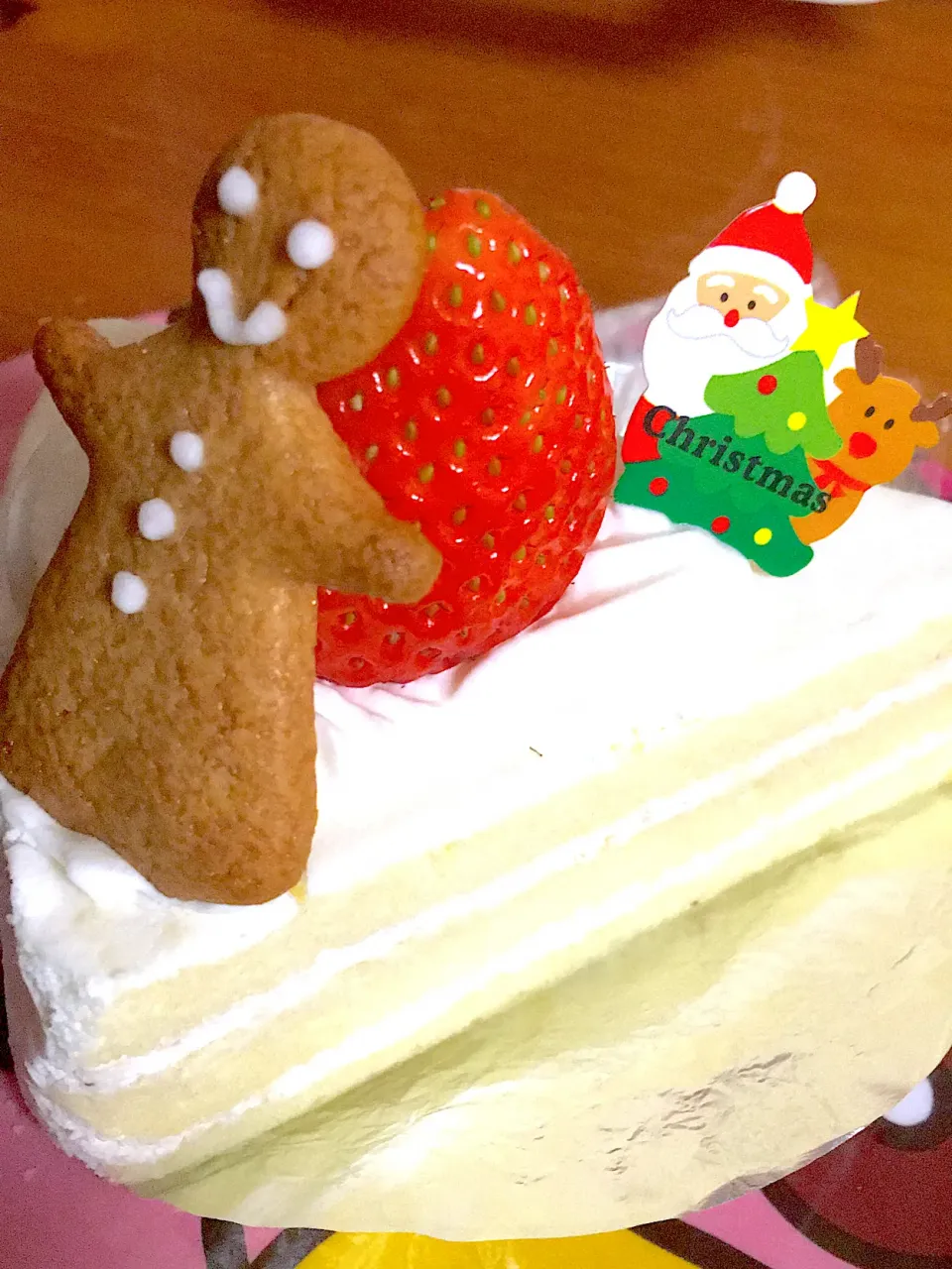 Snapdishの料理写真:クリスマスケーキ|zappyさん