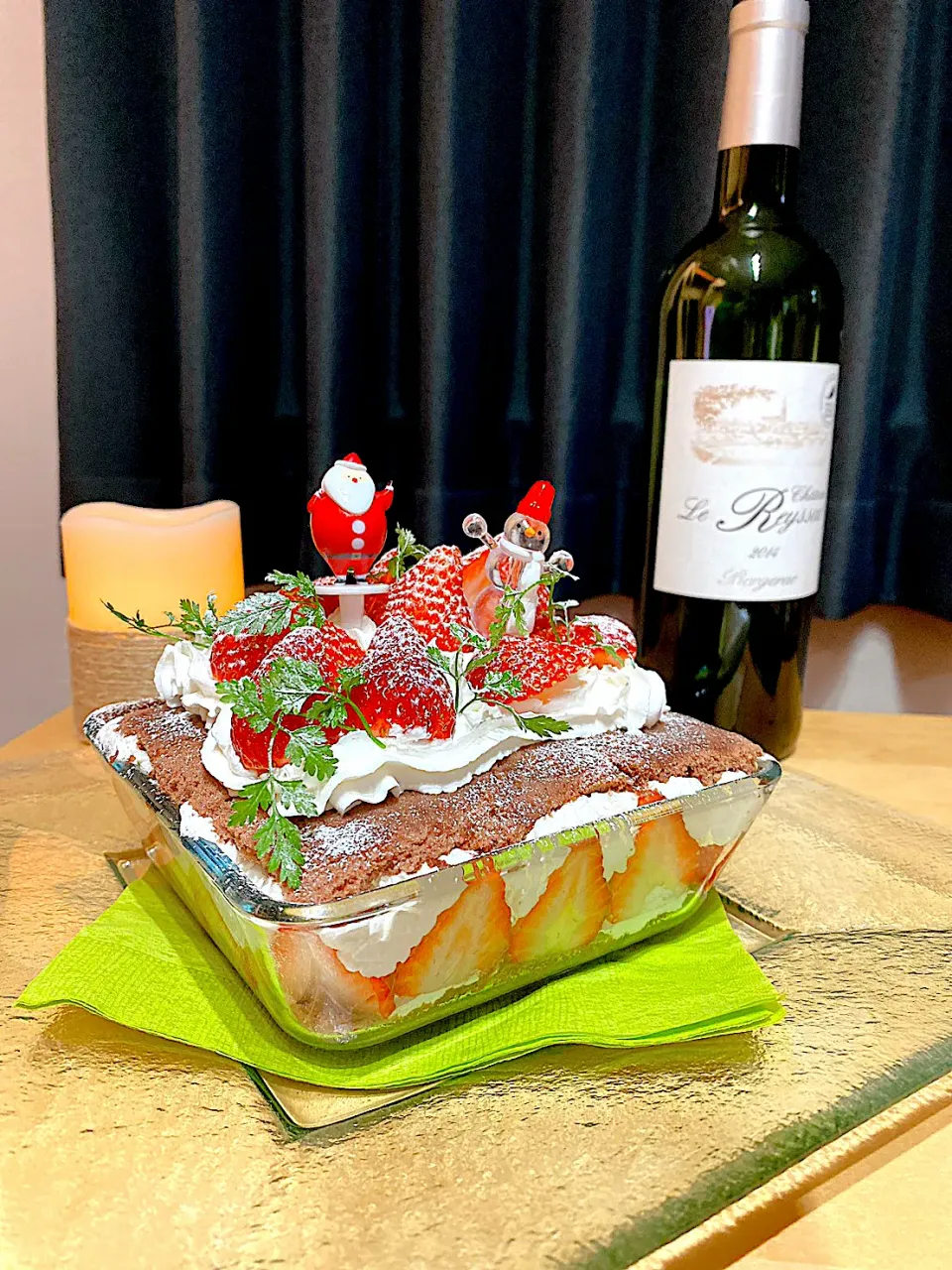 Snapdishの料理写真:クリスマスケーキ|ひとみさん