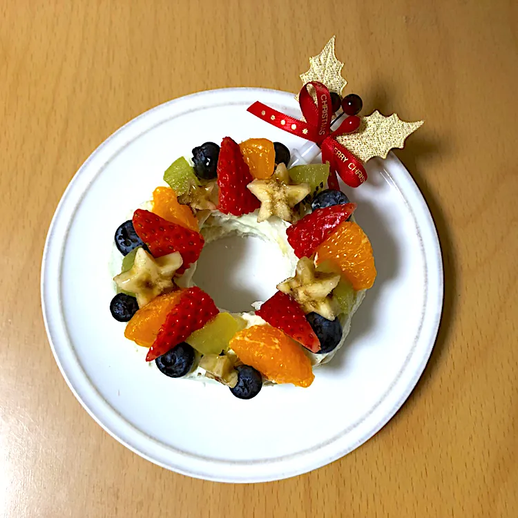 【離乳食完了期】🎄クリスマスケーキ🎄♪♪|みきのキッチン＊*さん