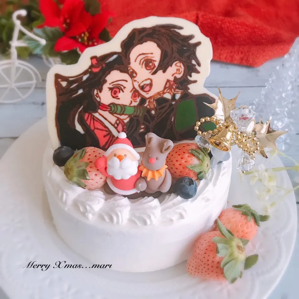 クリスマスケーキ|まーり（@mariyuiren）さん