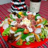 Snapdishの料理写真:Christmas✨🎄✨salad🥗