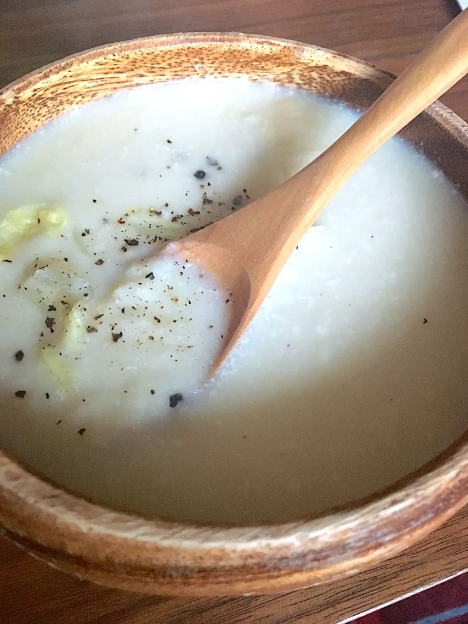 白菜と玉ねぎのポタージュ|にゃふてん⛩️さん