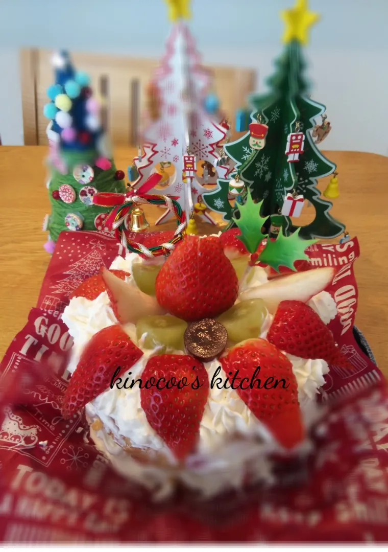 クリスマスケーキ🎄🎂✨|kinocooさん