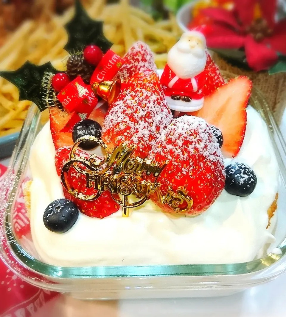 X'masスコップケーキ|ポコさん