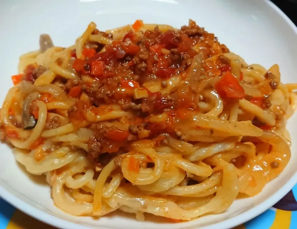 フライパンでパスタグラタン🍝|☆ちび☆さん