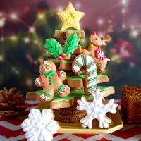 立体クリスマスアイシングクッキー
