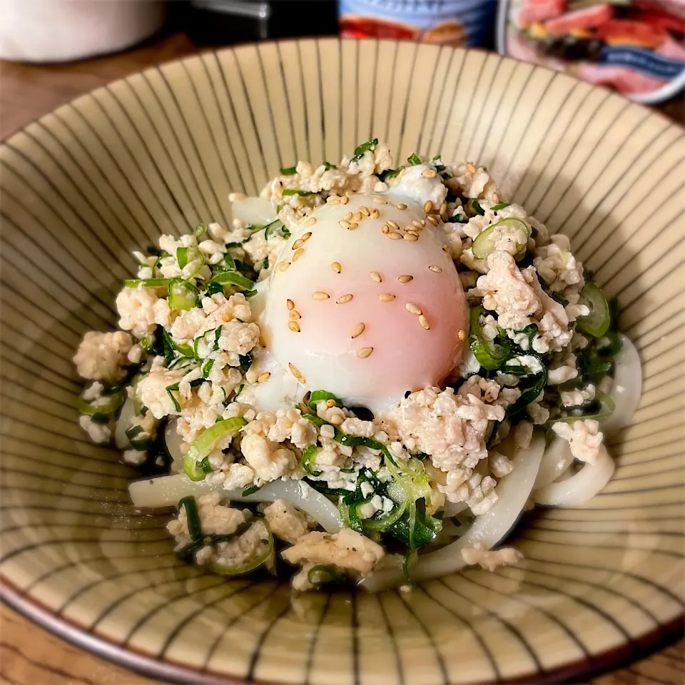 そぼろ親子うどん|ゆきっちん(・8・)さん