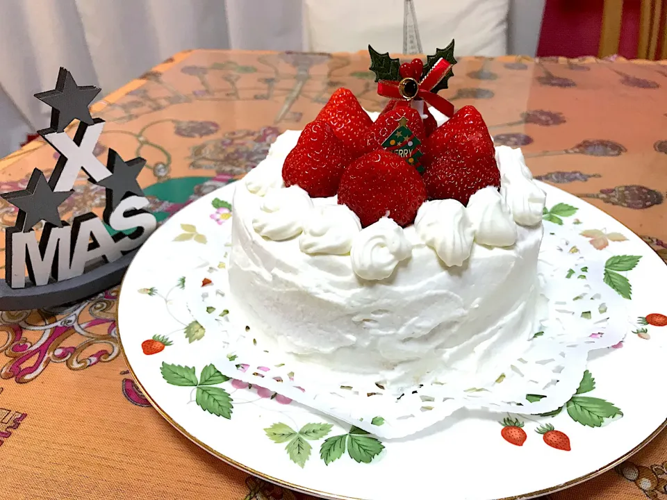 Merry Xmas🎄イチゴケーキ🎂|えいぽんさん