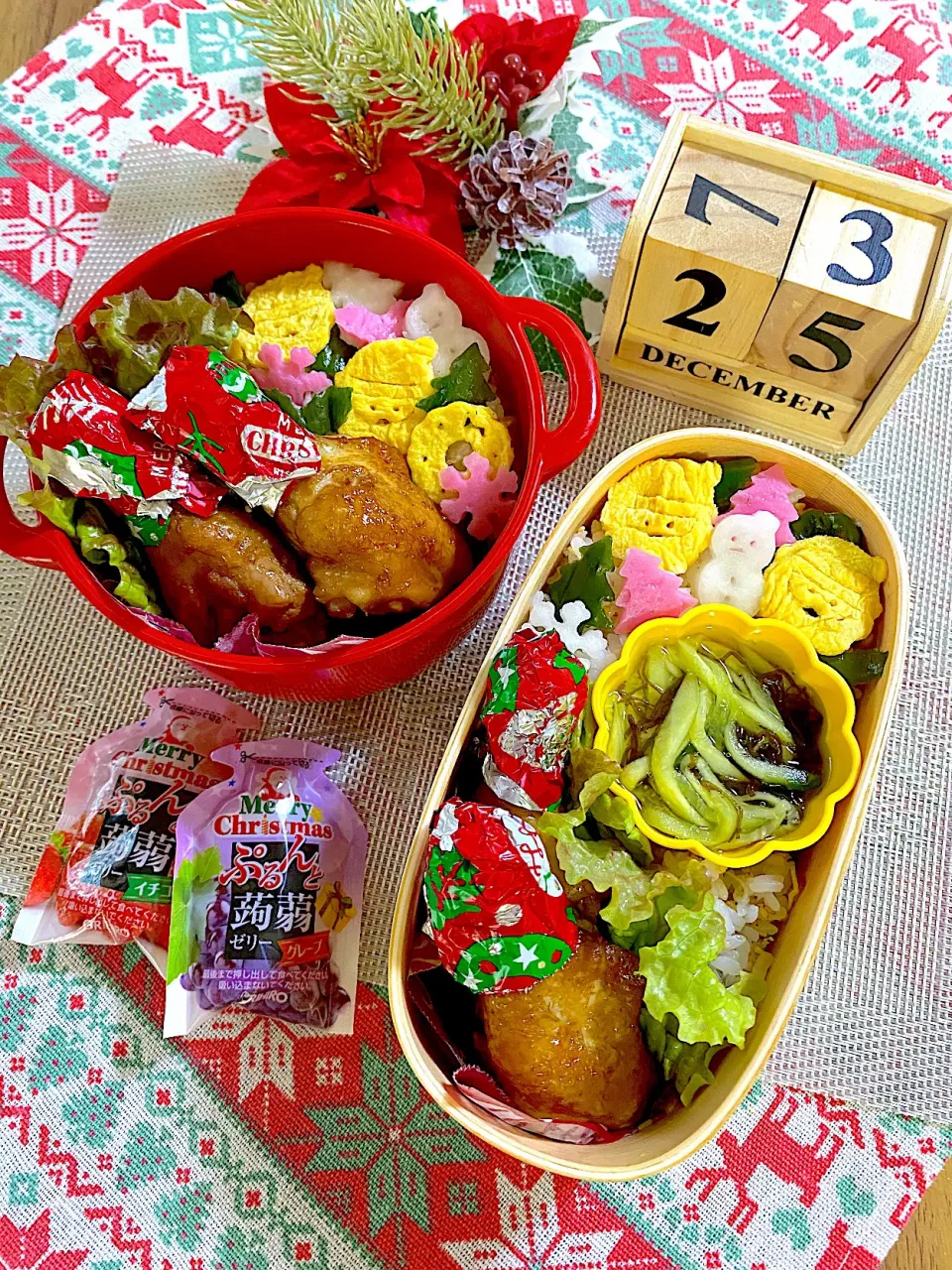 Snapdishの料理写真:クリスマス弁当|tokkoさん