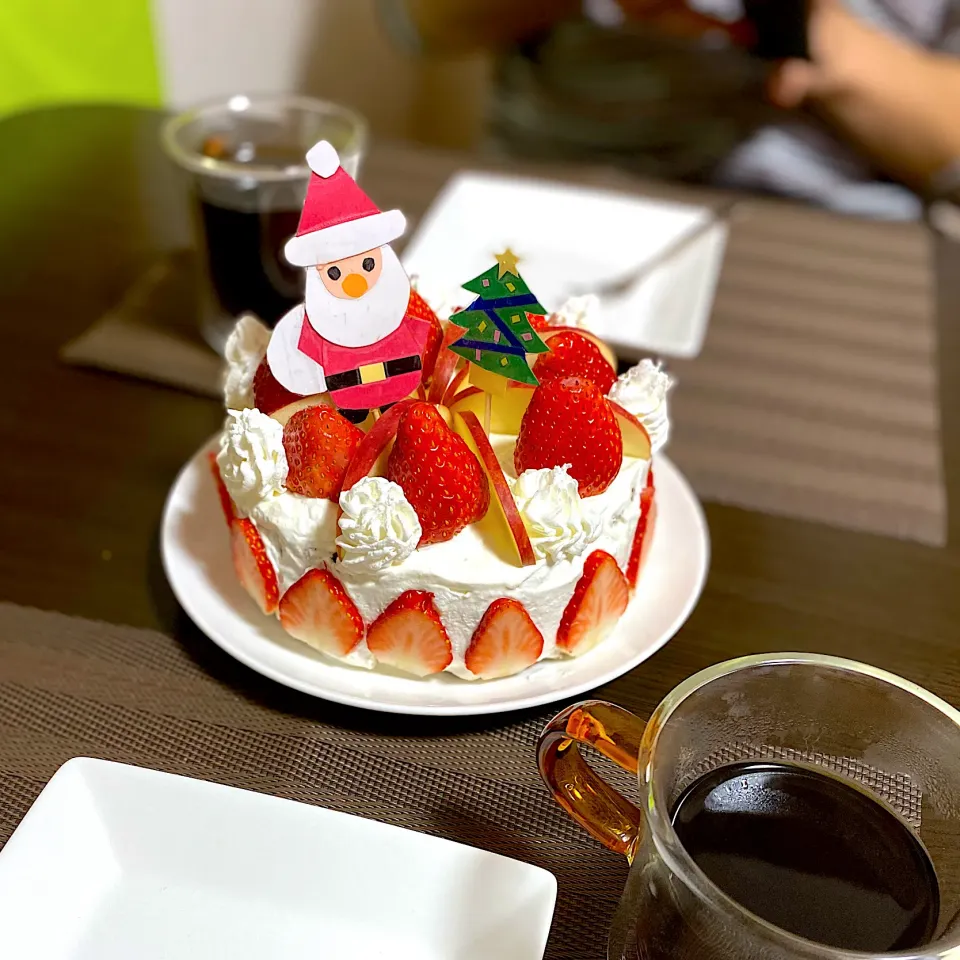 苺クリスマスケーキ🎂🎄|ちぐあささん