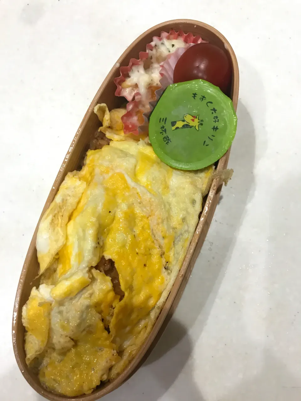 Snapdishの料理写真:オムライス弁当|ぎんなんさん