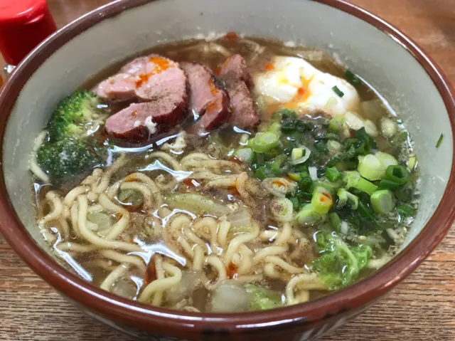 マルちゃん正麺🍜、醤油味❗️ (*˘︶˘*)✨|サソリさん