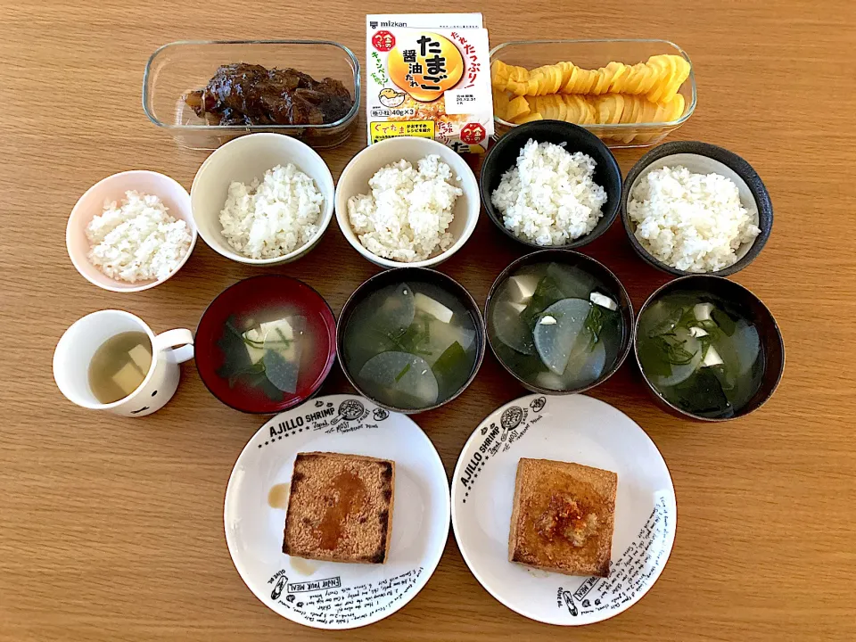 Snapdishの料理写真:＊ご馳走のあとの最高朝食＊|＊抹茶＊さん