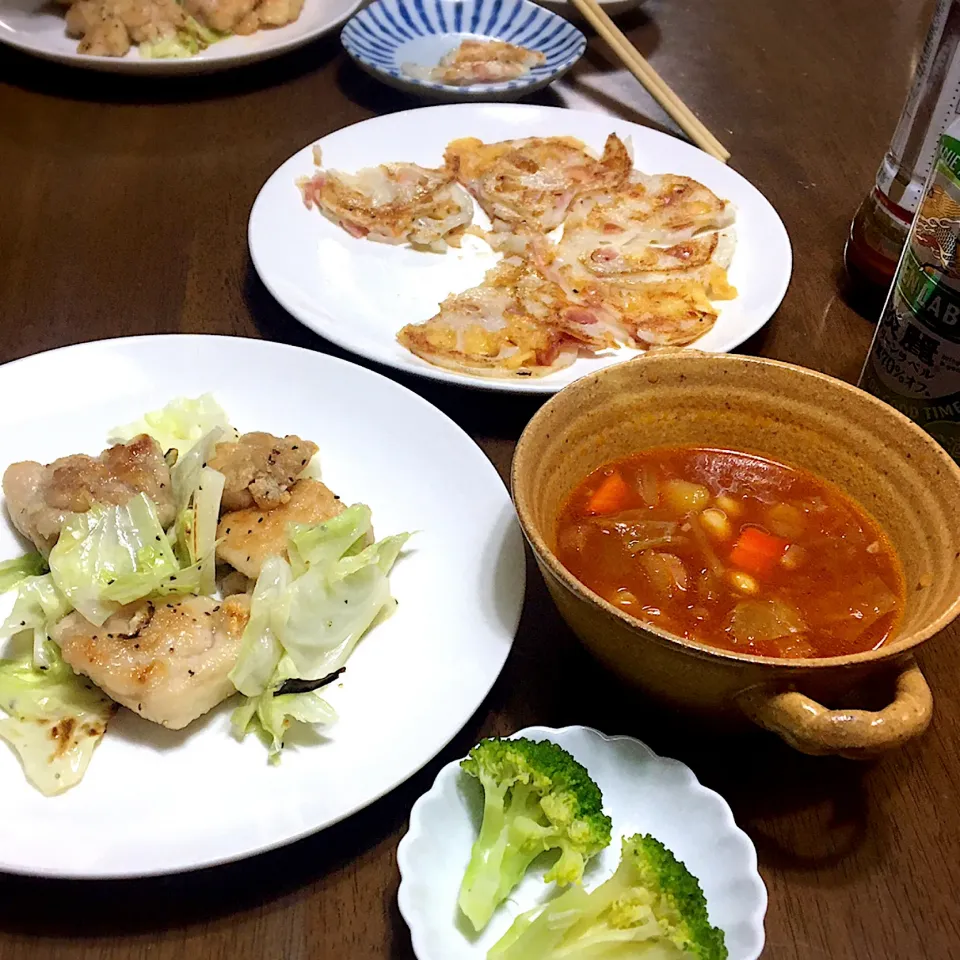 Snapdishの料理写真:昨日の晩ご飯|あっつさん