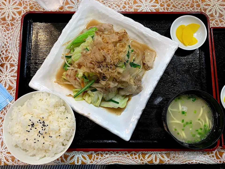 肉野菜炒め定食　Tiger kitchen|dabasyuさん