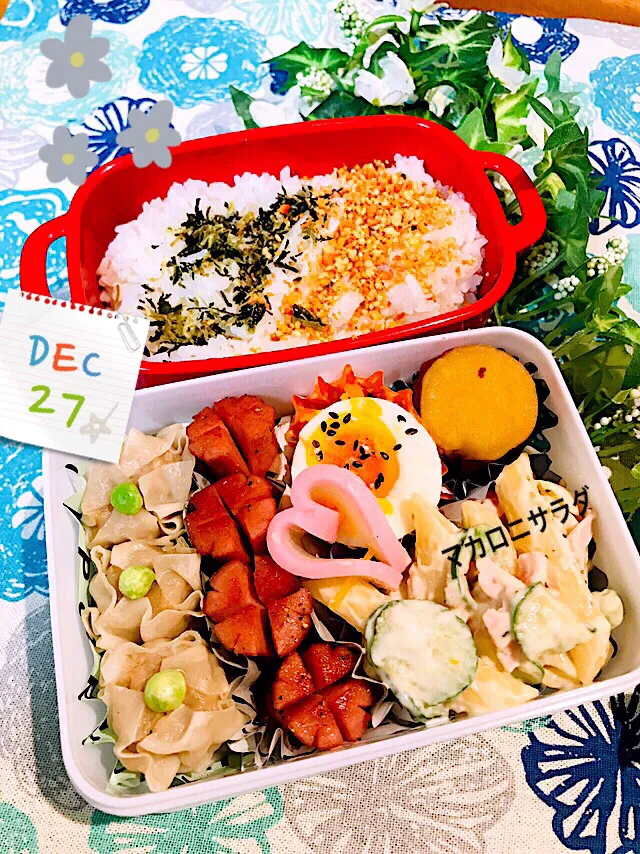 ✲︎今日のお弁当💙💚💙💚|🌼はなちゃん🌼さん