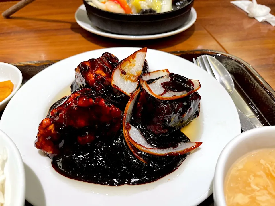 黒酢酢豚定食|マハロ菊池さん