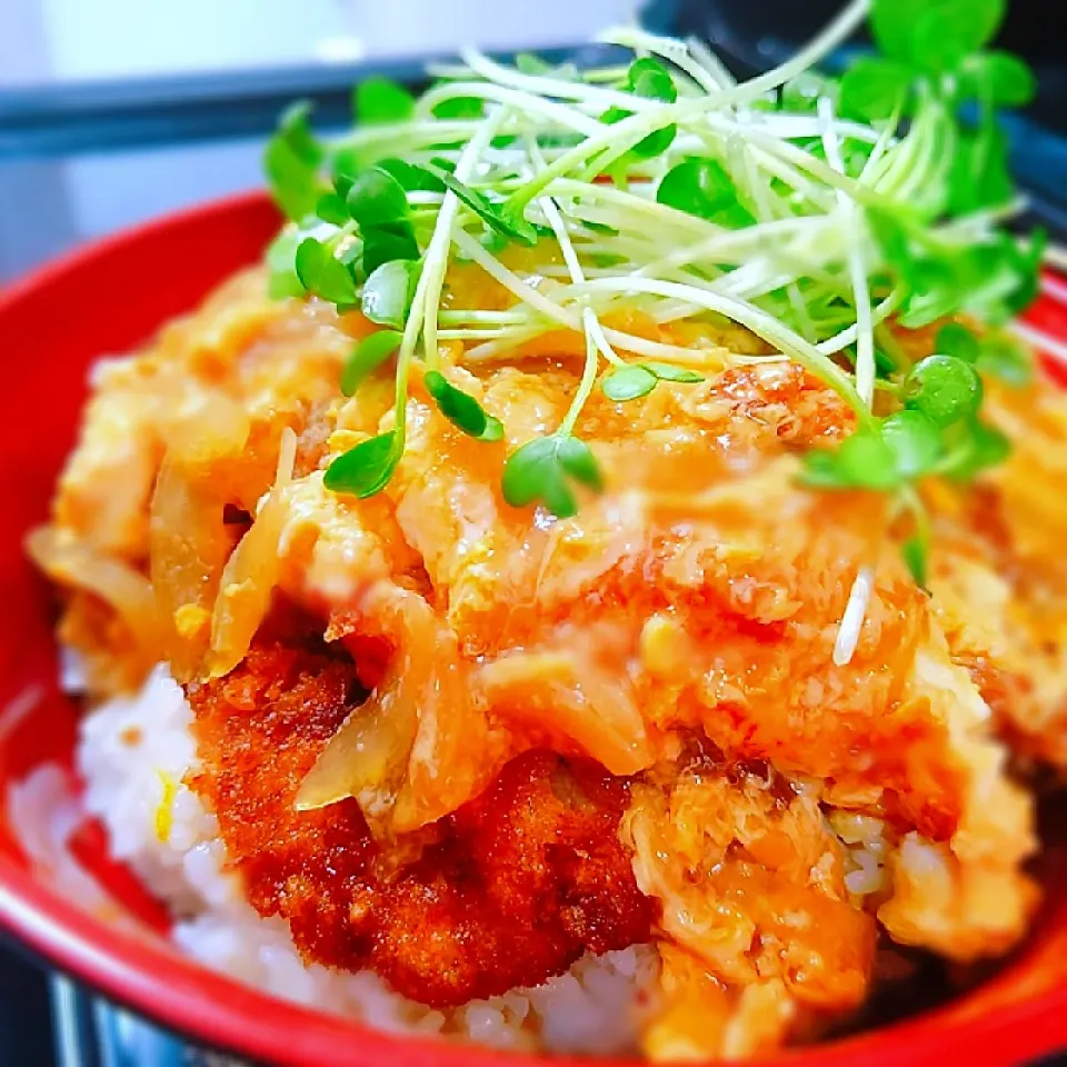 どうしても食べたい！！
そんなリクエストで～
      砂糖味屋さん風カツ丼～♪♪|砂糖味屋キッチンさん