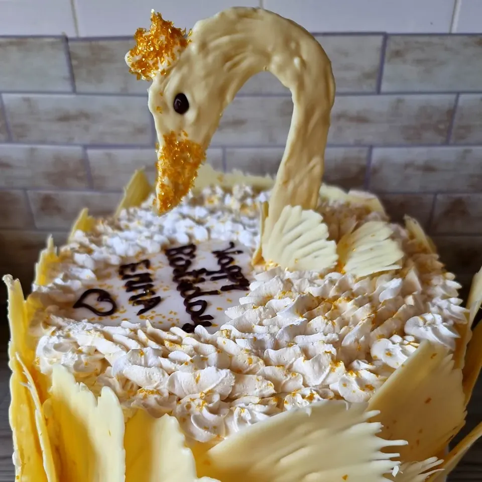 Swan cake|George Si Olgaさん