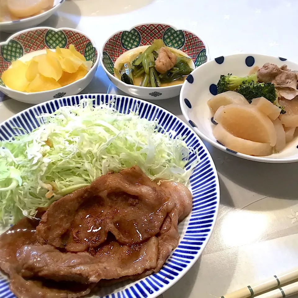 Snapdishの料理写真:豚の生姜焼き|Yukikoさん