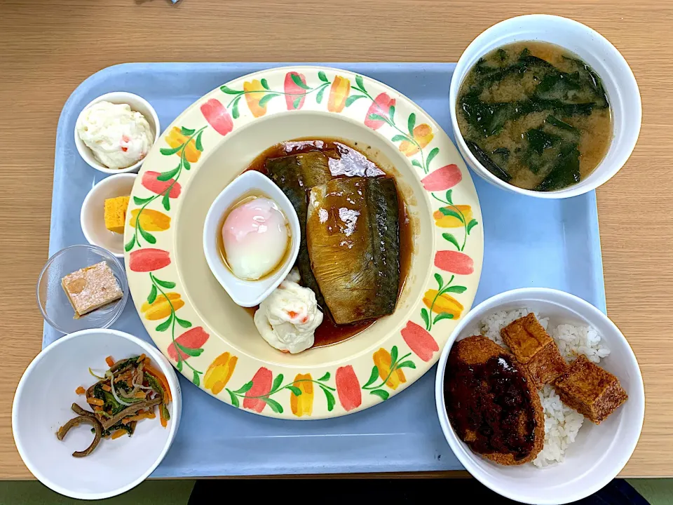 ANA Intercontinental Ishigaki Island Resort Hotel 社員食堂lunch 鯖味噌煮定食|dabasyuさん