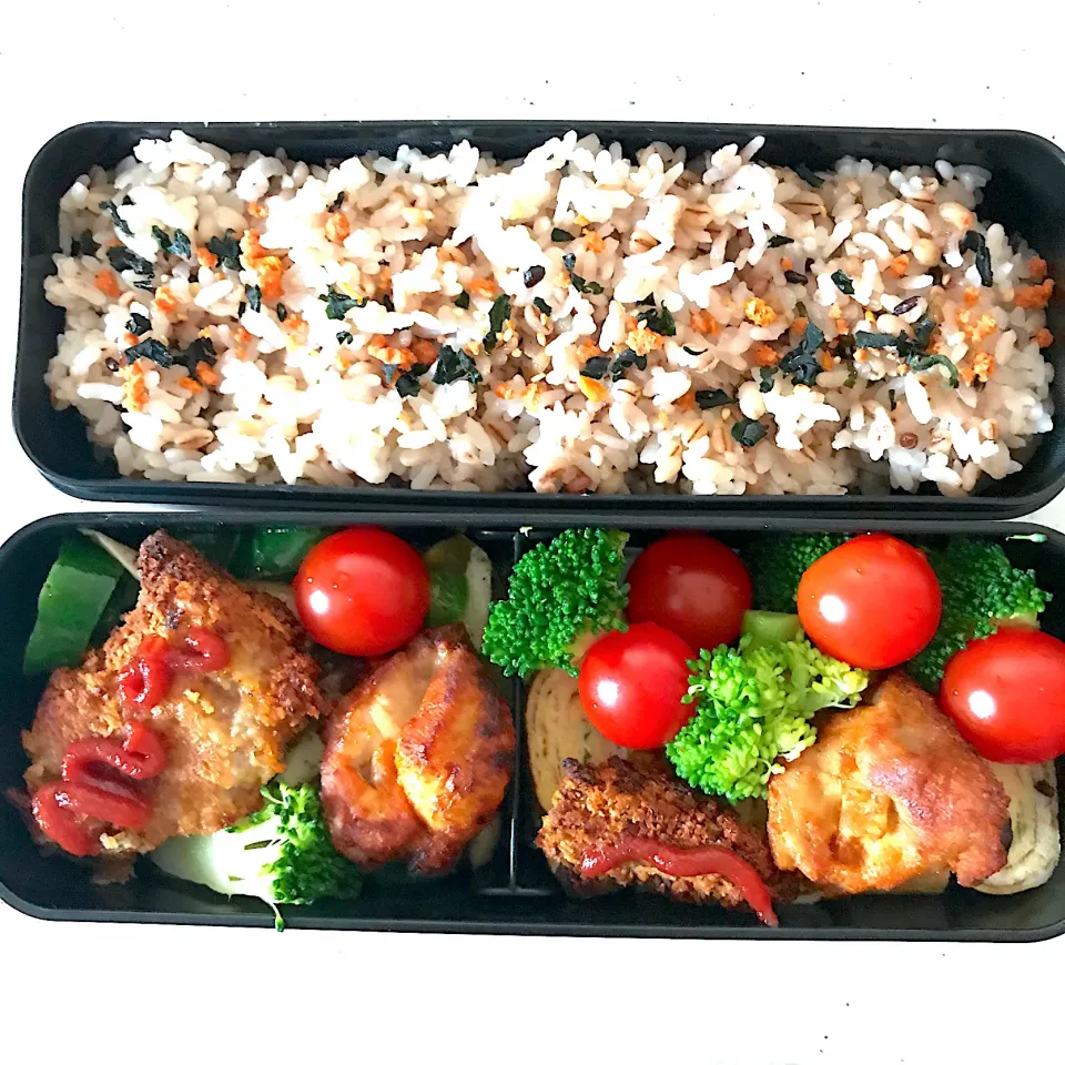 Snapdishの料理写真:今日のダンナ様お弁当～💕|てるみさん