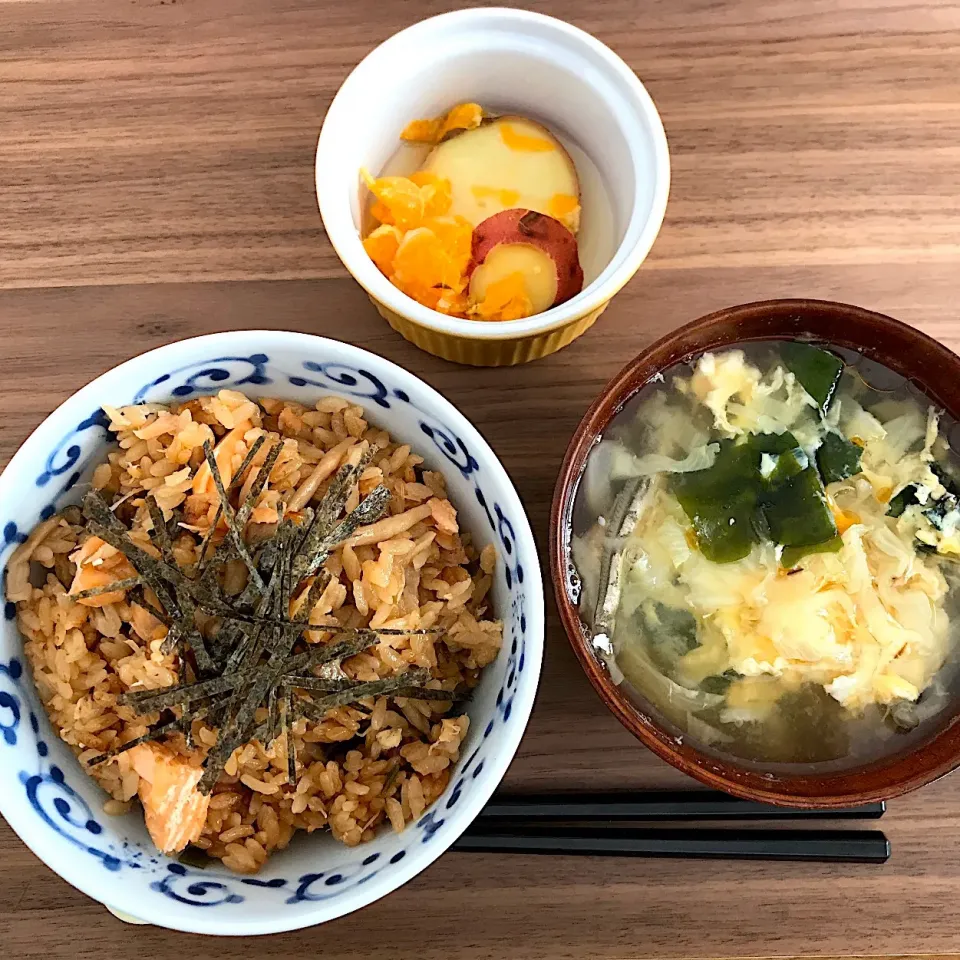 Snapdishの料理写真:あるもの昼定食|morimi32さん