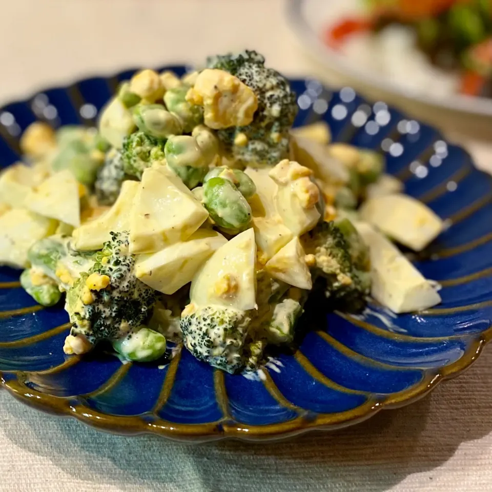 葉酸たっぷり🥦枝豆とブロッコリーのサラダ|48.comさん