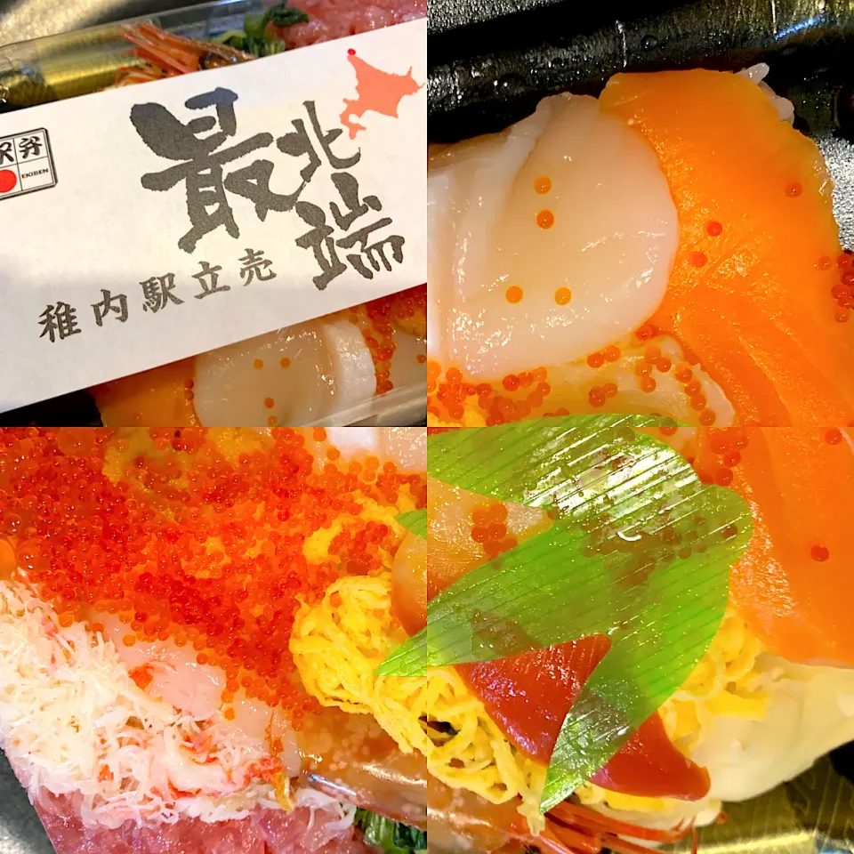 稚内駅弁 海鮮ちらし鮨弁当|シュトママさん
