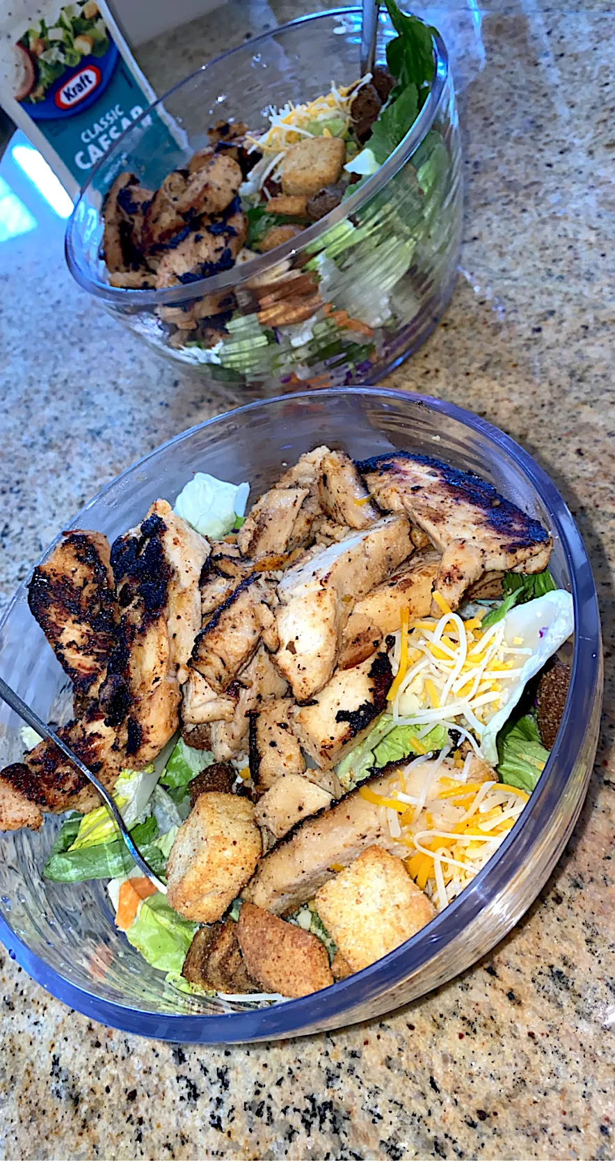 Blackened Chicken Caesar salads|Tawanjaさん