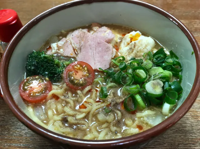 マルちゃん正麺🍜、味噌味❗️ (*˘︶˘*)✨|サソリさん