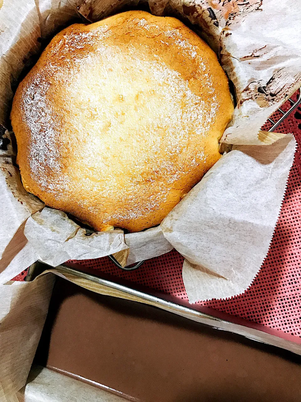 ベイクドチーズケーキとチョコのテリーヌ|るるみさん