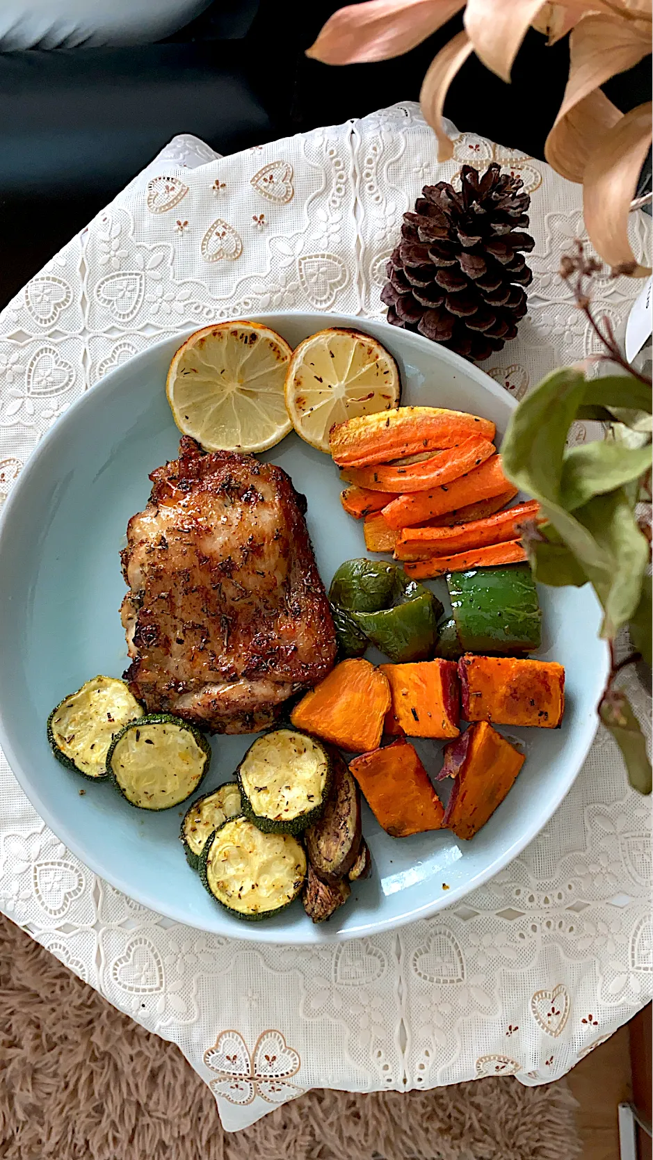 Air Fryer Rosemary Chicken|Natchy🦋さん