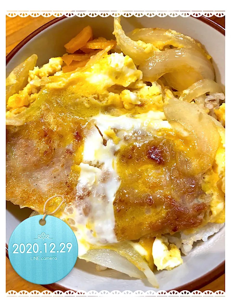 Snapdishの料理写真:カツ丼|harutomomamaさん