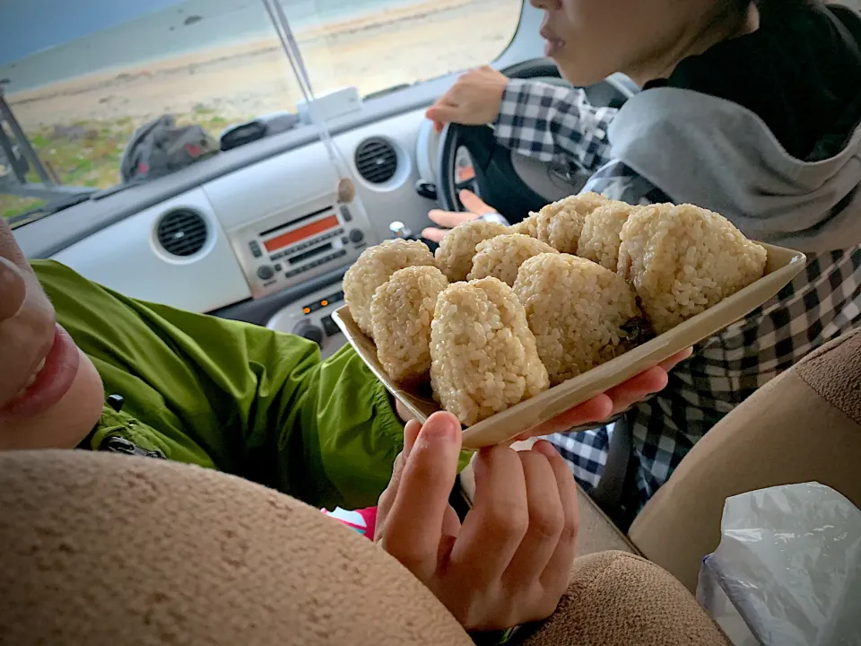 朝ごはん❣️MIKA handmade rice ball❣️|dabasyuさん