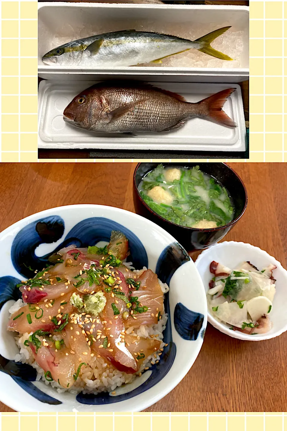 友達の釣果でLunch 🐟　2300投稿目|sakuramochiさん