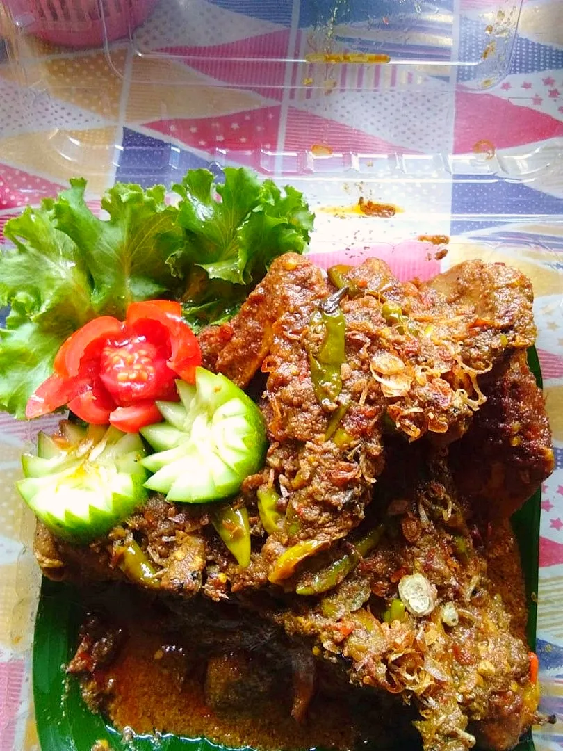 Snapdishの料理写真:ayam panggang|rumah binarさん