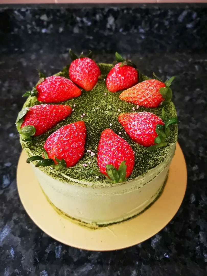 サンドラ リー's dish 抹茶蛋糕 Matcha Cake|サンドラ リーさん