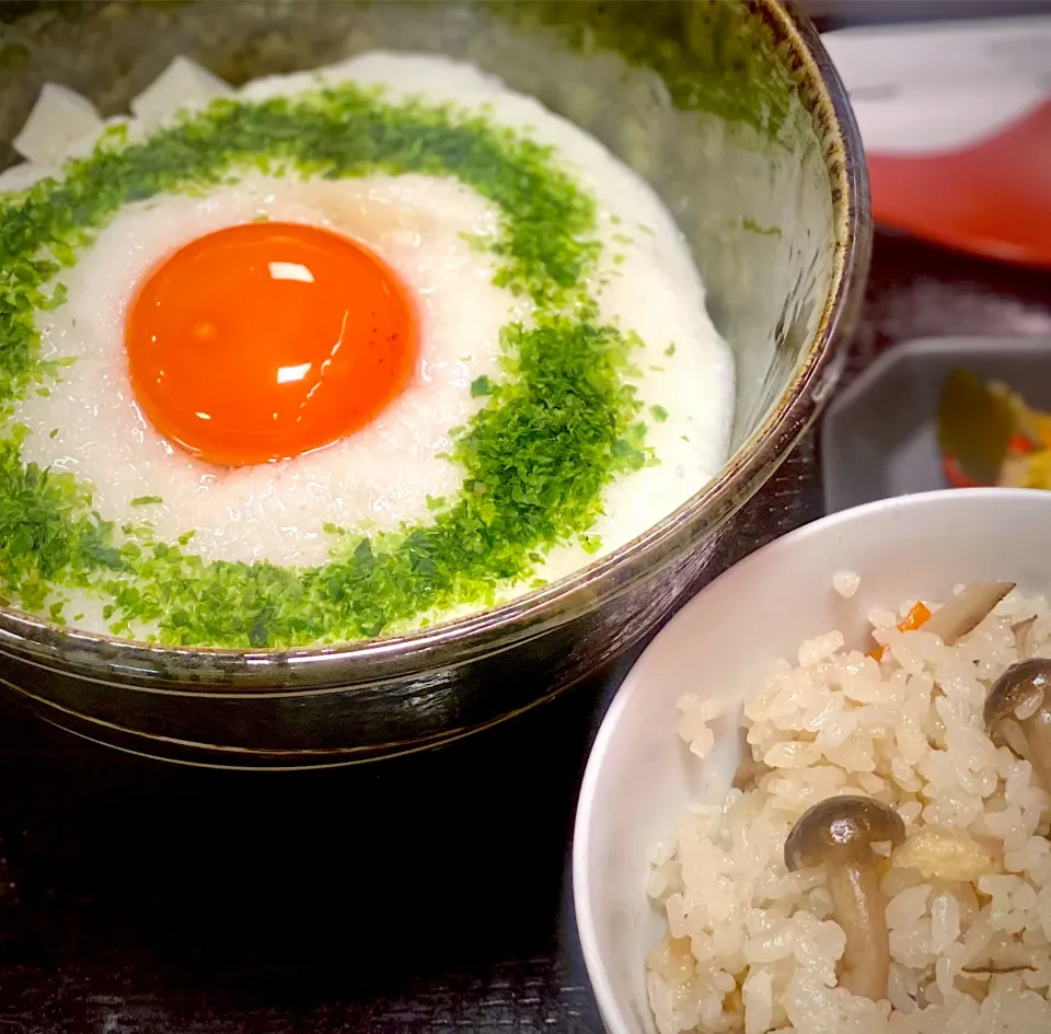 とろろきしめん＆かやくごはん|にゃあ（芸名）さん