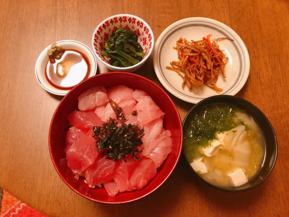 まぐろ丼|薫子さん