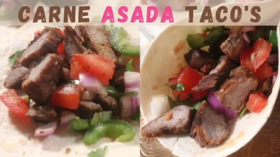 Carne Asada Tacos|Dine With Nusratさん