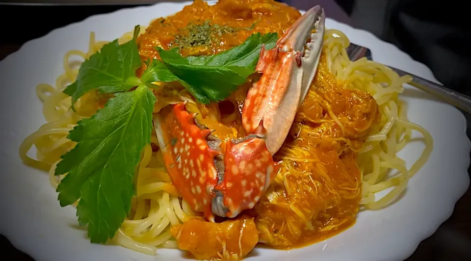 Creamy Tomato Crab Meat Pasta|Laarni Nabongさん