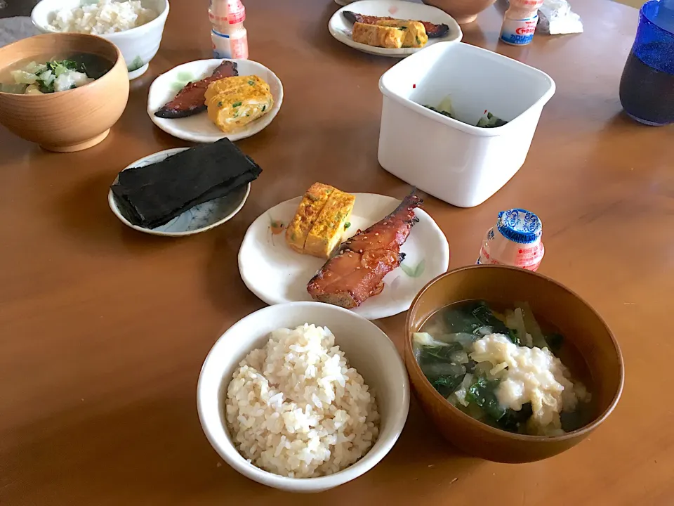 Snapdishの料理写真:大晦日の朝ごはん(*>ω<*)♬|さくたえさん