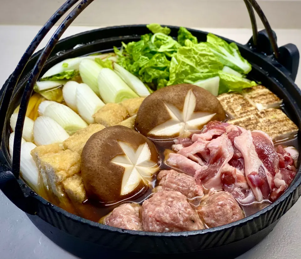 🦆鴨鍋🍲シメは年越し蕎麦|にゃあ（芸名）さん