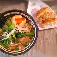 Snapdishの料理写真:年越しラーメン|ましゃパパさん